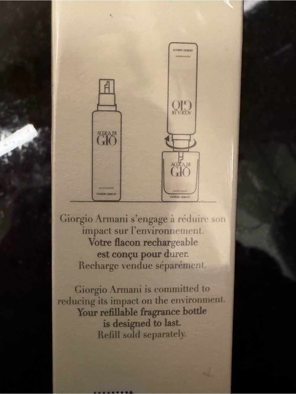 Georgio Armani - Acqua Di Gìo EDT for Men (50mL/1.6fl.oz) Refillable - Picture 12 of 16